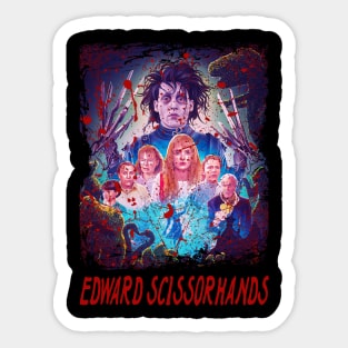 Artful Blades Edward Scissorhands' Creativity Sticker